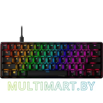 Клавиатура HyperX Alloy Origins 60 (HyperX Red, нет кириллицы)